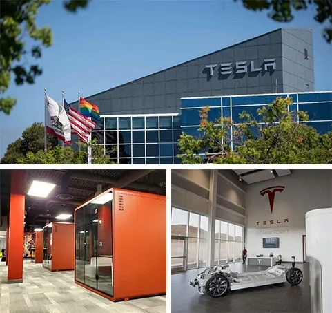 Tesla workspace showcase