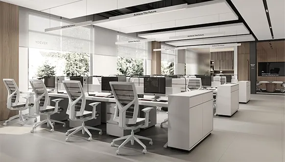 Acoustic pods in corporate offices