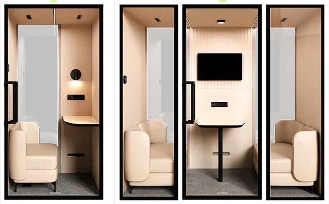 Soundbox office pods and acoustic products