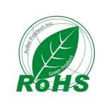 RoHS certification icon for hazardous substance compliance