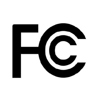 FCC certification icon for electromagnetic interference compliance