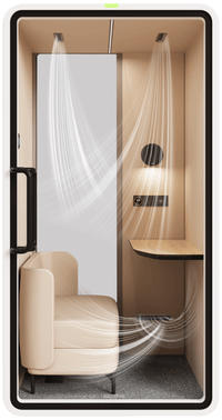 VRT POD high-volume airflow ventilation system demonstration