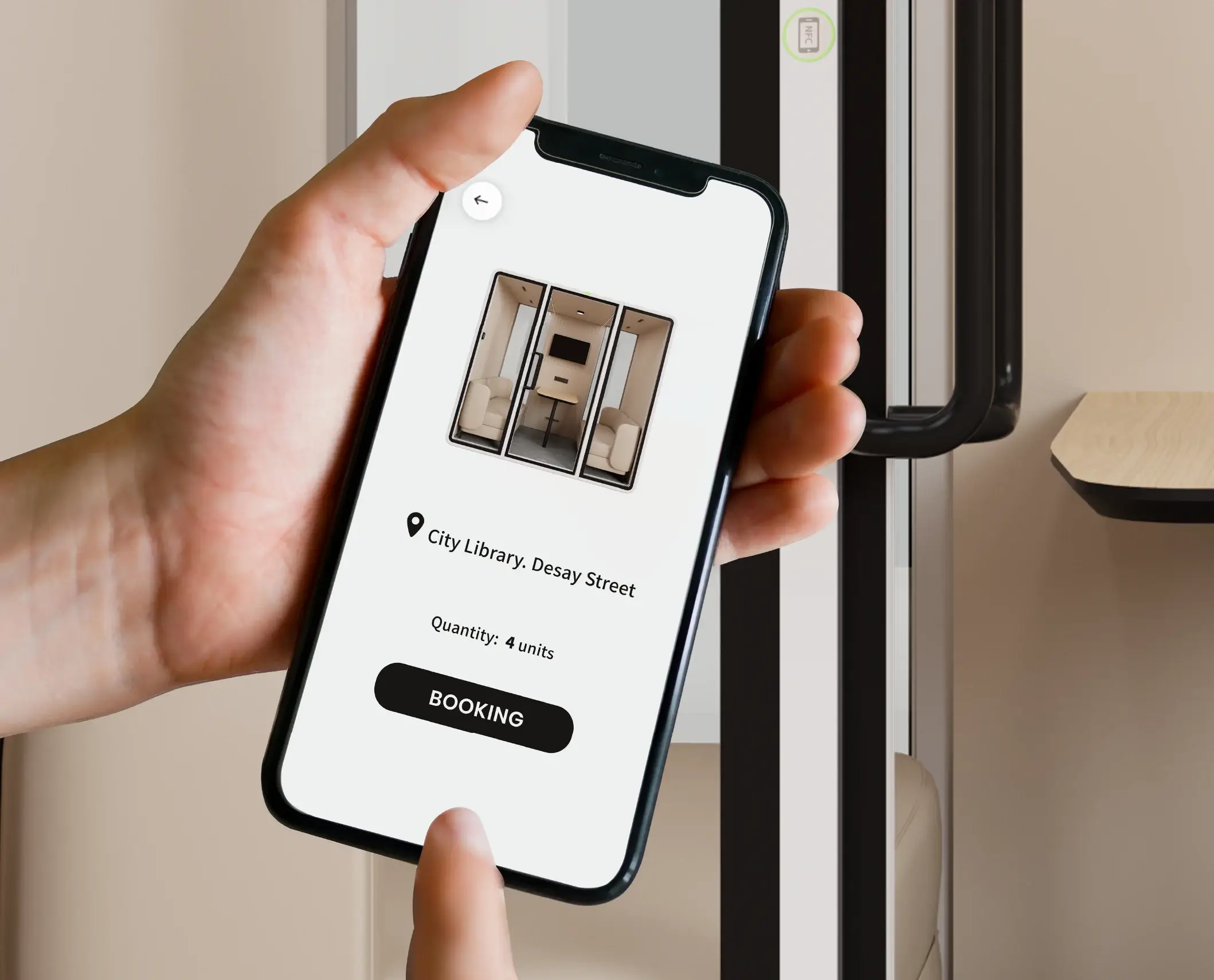 VRT POD remote reservation system - check availability and book pod remotely