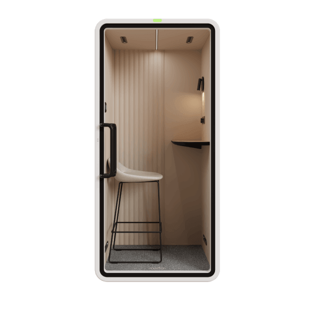 VRT+ S pod - compact single Person workspace pod